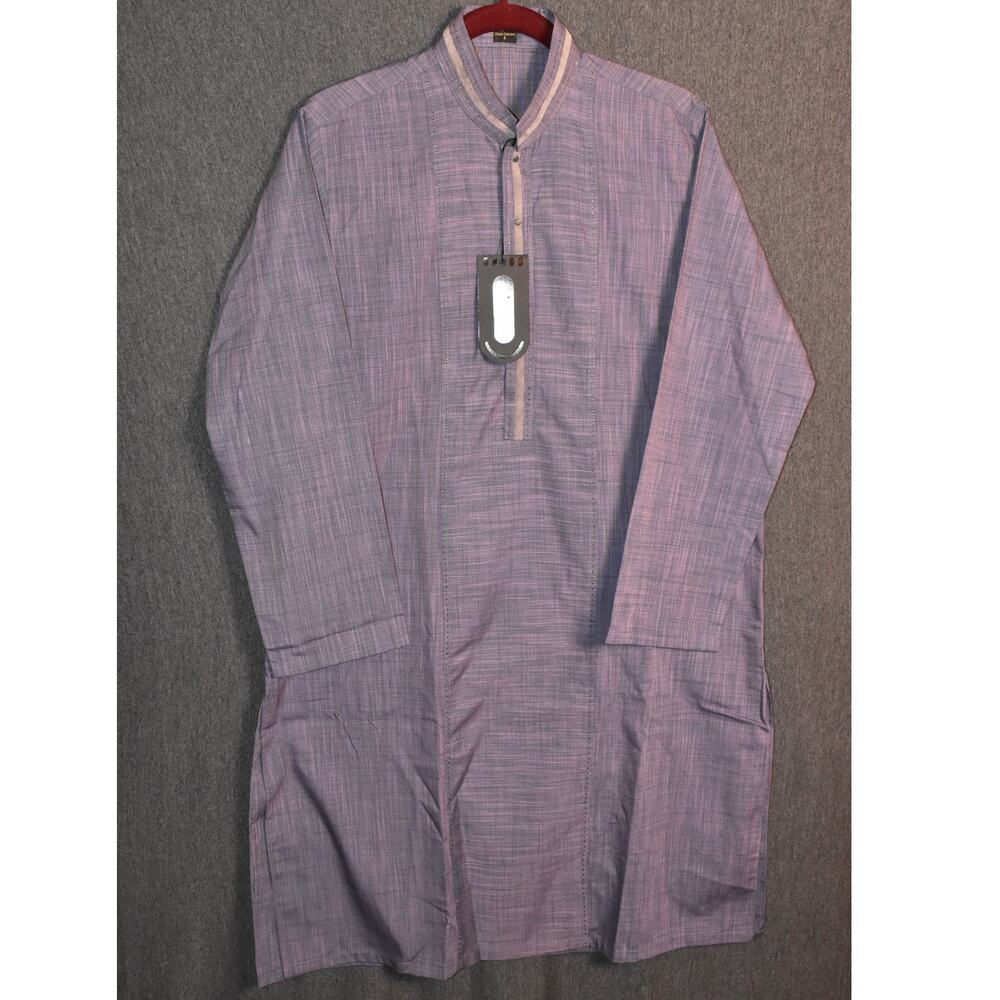 NEW Junaid Jamshed Men's Small Kurta Pakistani Tunic NWT